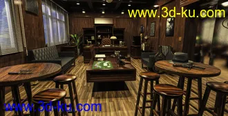 3D打印模型FG Gangster Hideout的图片