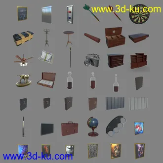 3D打印模型FG Gangster Hideout的图片