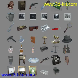 3D打印模型FG Gangster Hideout的图片