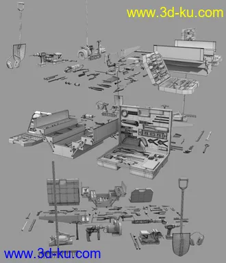 3D打印模型FG General Household Tools的图片