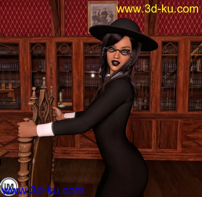 FG Gothic Library Poses模型的图片4