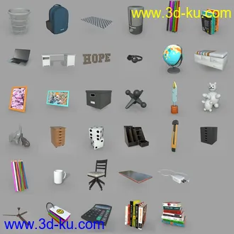 3D打印模型FG Home Study的图片