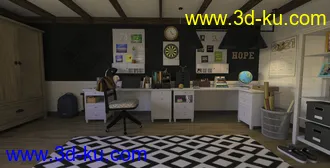 3D打印模型FG Home Study的图片