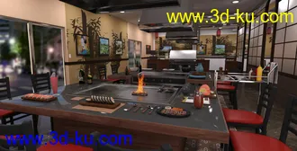 3D打印模型FG Japanese Steak House的图片