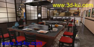 3D打印模型FG Japanese Steak House的图片