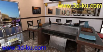 3D打印模型FG Japanese Steak House的图片