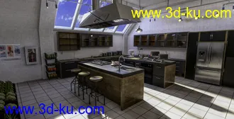3D打印模型FG Kitchen的图片