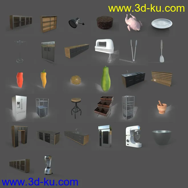 FG Kitchen模型的图片3
