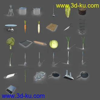 3D打印模型FG Kitchen的图片