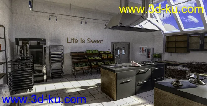 FG Kitchen模型的图片6