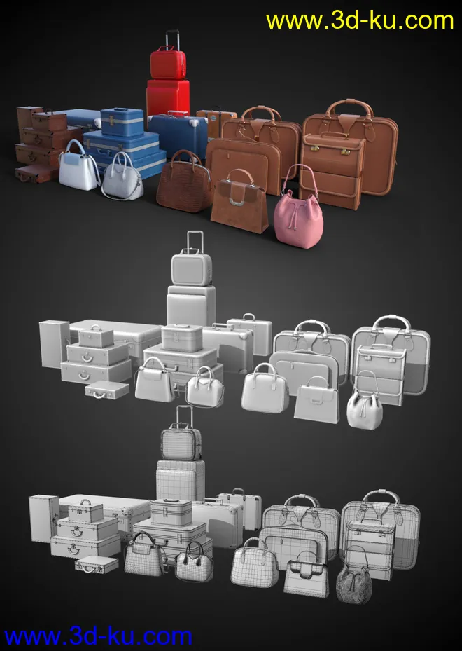 FG Luggage模型的图片3