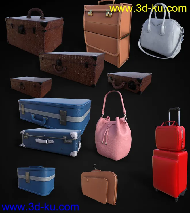 FG Luggage模型的图片5