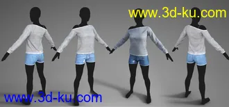 3D打印模型FG Modern Style Clothing的图片