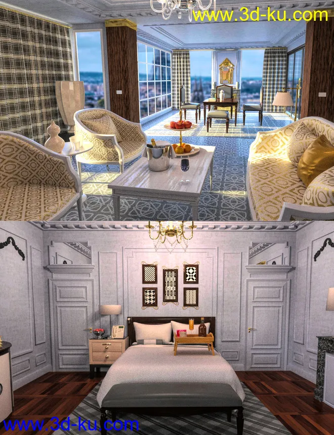 FG Parisian Hotel模型的图片1