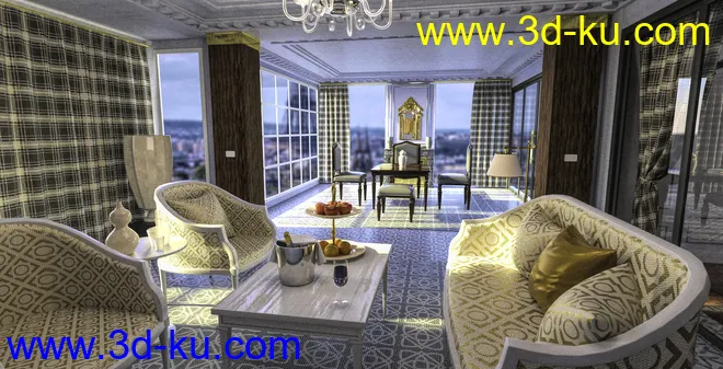 FG Parisian Hotel模型的图片2