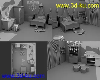 3D打印模型FG Princess Room的图片