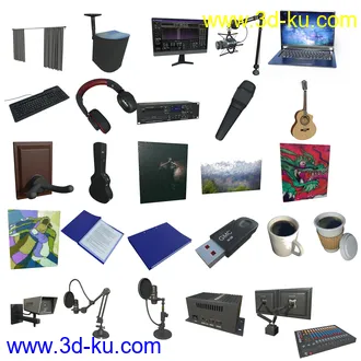 3D打印模型FG Radio Talk Show的图片