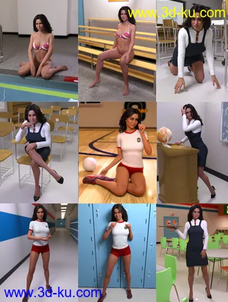 3D打印模型FG School Poses的图片