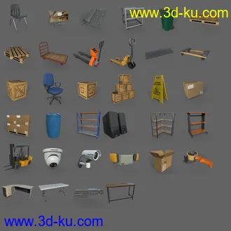 3D打印模型FG Warehouse的图片