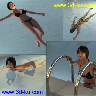 3D打印模型FGMS Poses and Expressions for Genesis 8 Female的图片
