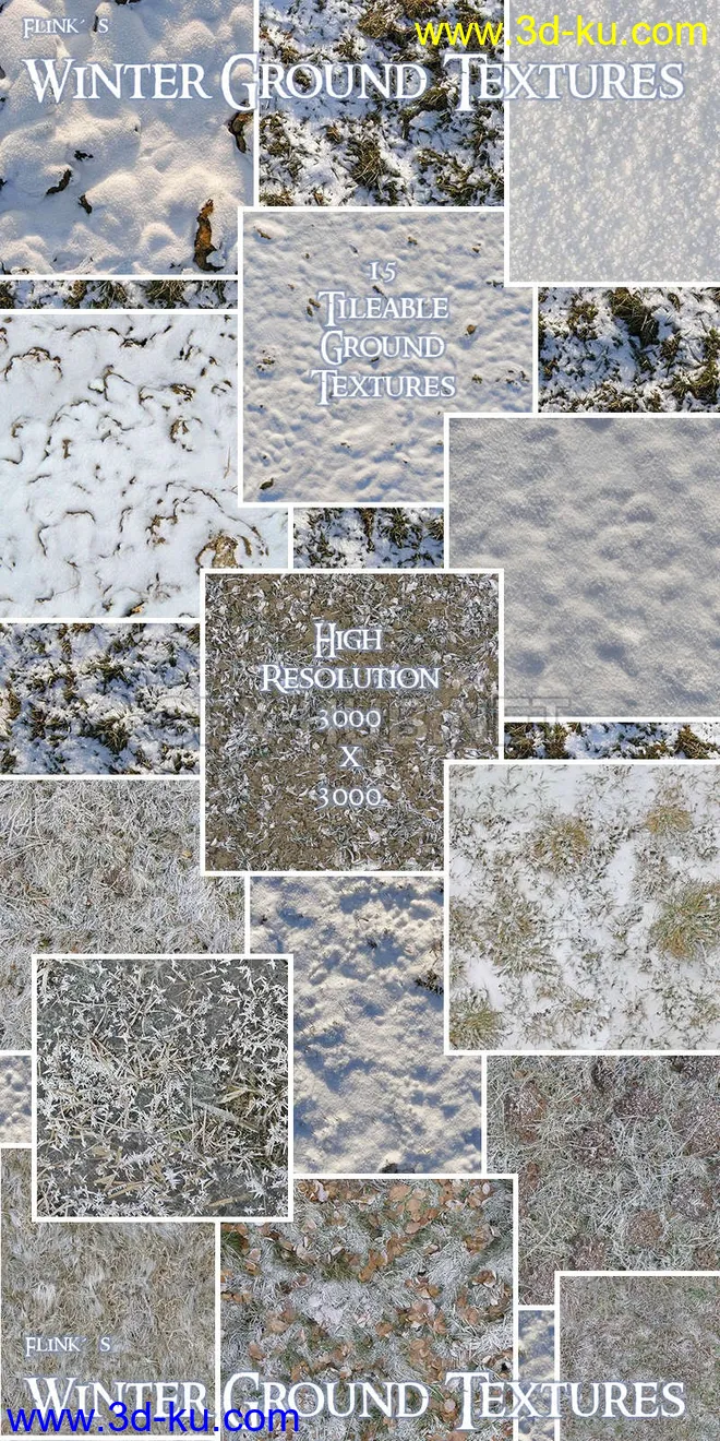 Flinks Winter Ground Textures模型的图片1