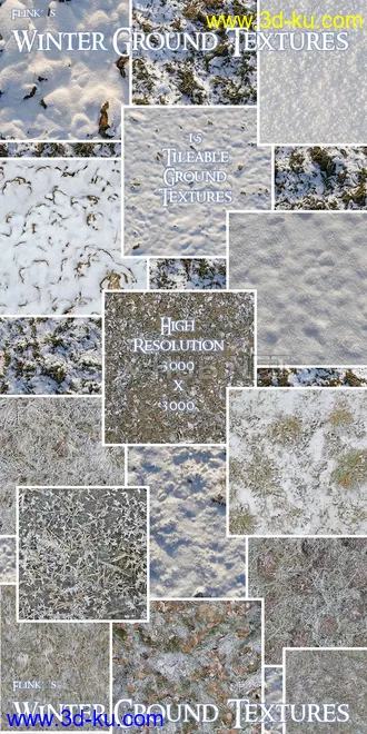 3D打印模型Flinks Winter Ground Textures的图片