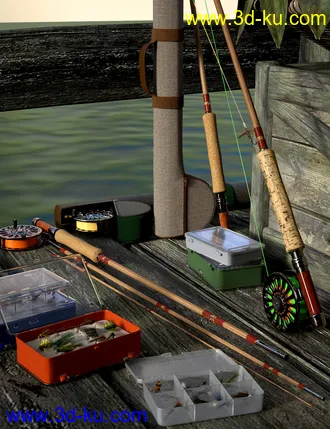 3D打印模型Fly Fishing Gear的图片