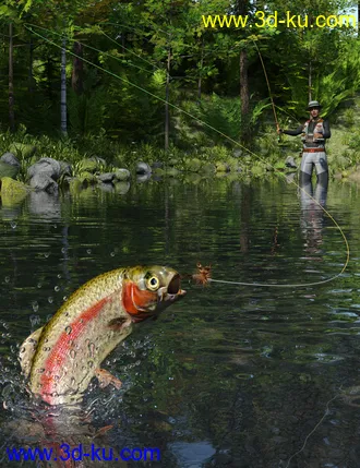 3D打印模型Fly Fishing Gear的图片