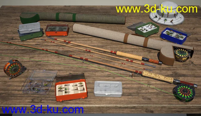 Fly Fishing Gear模型的图片3