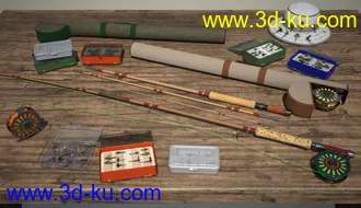 3D打印模型Fly Fishing Gear的图片