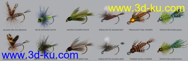 Fly Fishing Gear模型的图片8