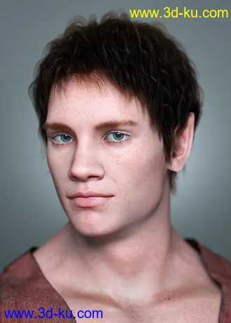3D打印模型Folco The Halfling HD for Genesis 8 Male的图片