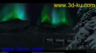 3D打印模型Frozen Lake Skyspheres-HDRIs的图片