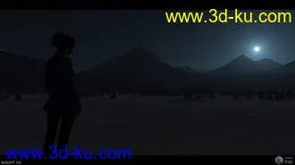 3D打印模型Frozen Lake Skyspheres-HDRIs的图片