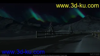 3D打印模型Frozen Lake Skyspheres-HDRIs的图片
