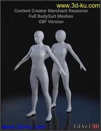 3D打印模型Full Body Suit Meshes for G8F - Content Creator MR的图片