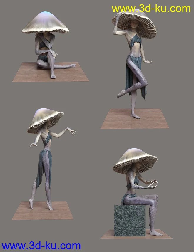 Fun Gi Poses for Vaispora模型的图片5