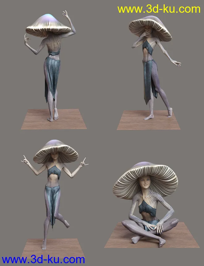 Fun Gi Poses for Vaispora模型的图片7