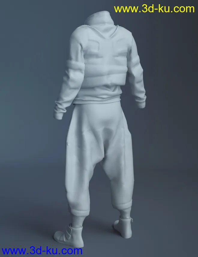 Furuta Techwear for Genesis 8 Males模型的图片7