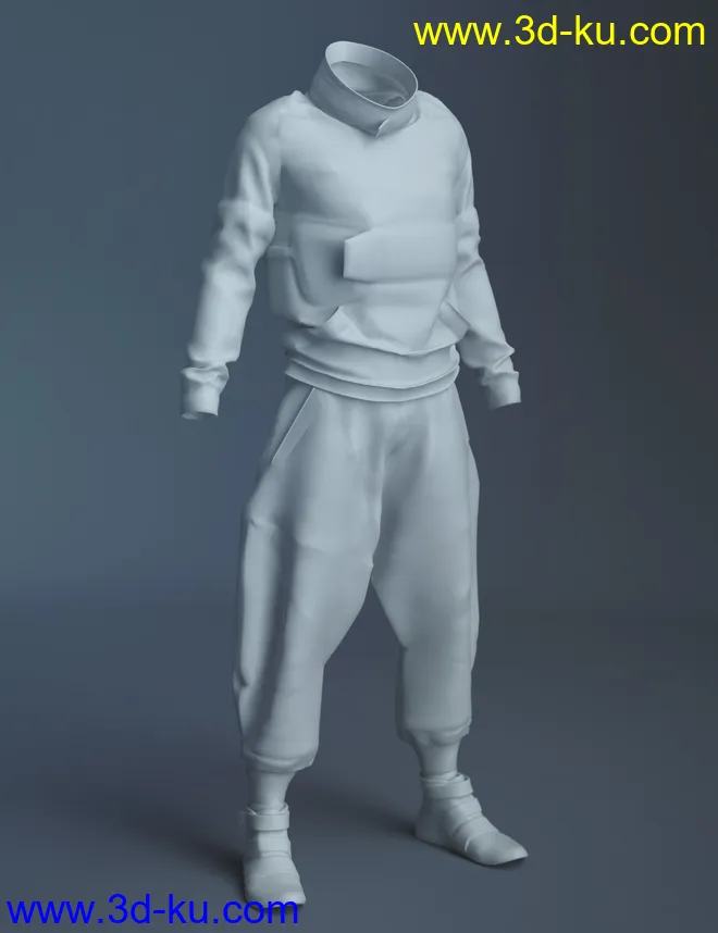 Furuta Techwear for Genesis 8 Males模型的图片8