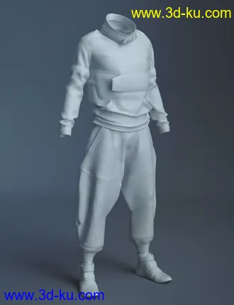 3D打印模型Furuta Techwear for Genesis 8 Males的图片