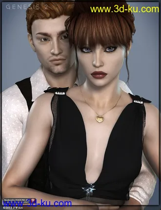 3D打印模型FW Naida and Nalin的图片