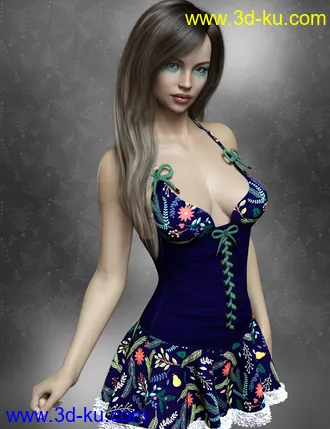 3D打印模型FWSA Noelle HD for Genesis 8 Female的图片