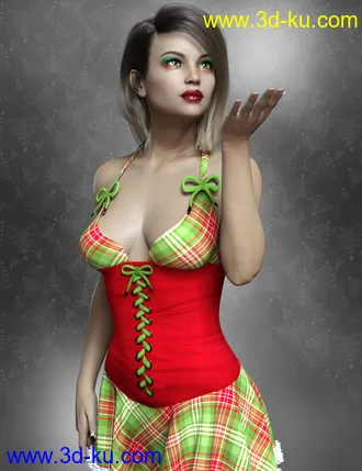 3D打印模型FWSA Noelle HD for Genesis 8 Female的图片