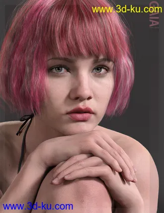 3D打印模型Gaia HD with HD Expression for Genesis 8.1 Female的图片