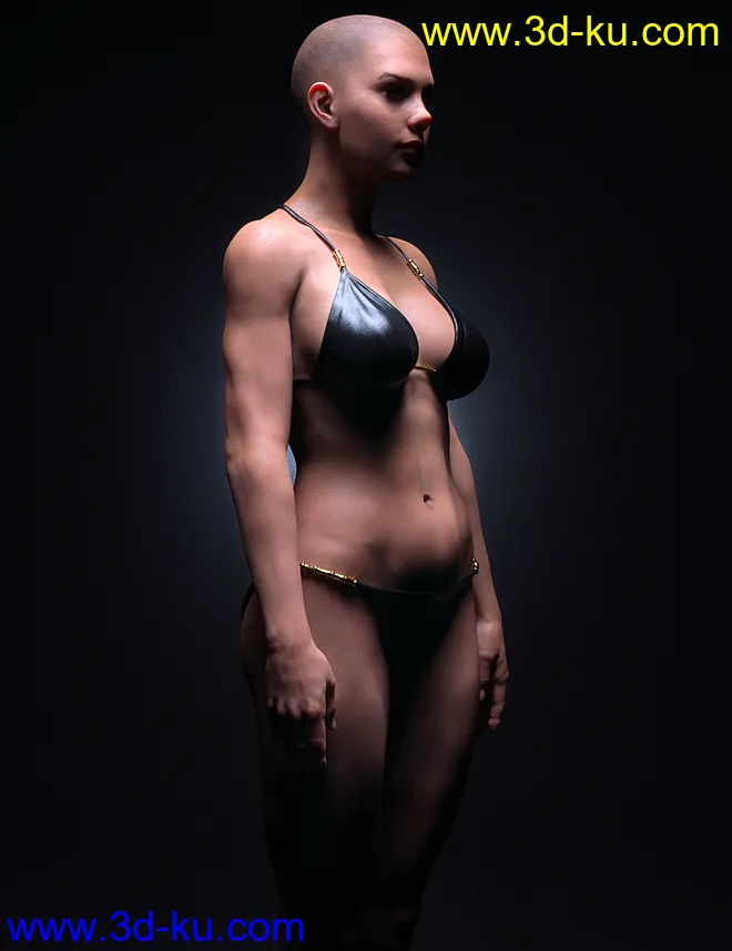 Galina HD for Genesis 8 Female模型的图片2