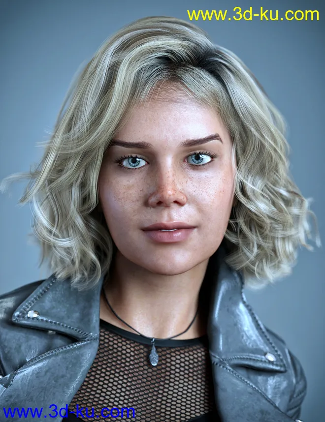 Galina HD for Genesis 8 Female模型的图片8