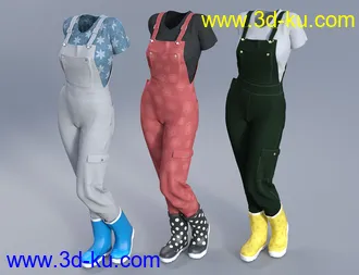 3D打印模型Garden Outfit for Genesis 3 Female(s)的图片