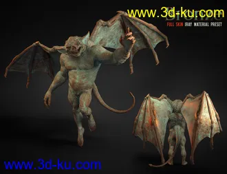 3D打印模型Gargoyle's Alternate Skins的图片