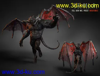 3D打印模型Gargoyle's Alternate Skins的图片